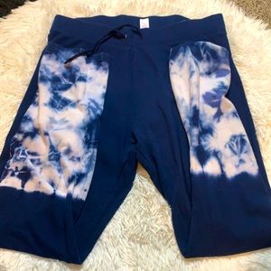 matching jogger set with cropped hoodie